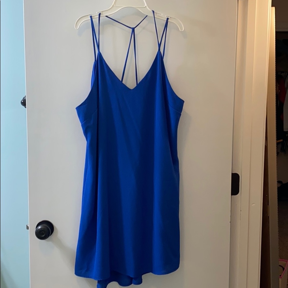Blue Cocktail Dress